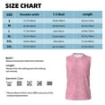 thumbnail image 6 of Haiem Men's Glitter Pink Print Tank Tops Summer Sleeveless Cut Off Workout T-Shirts Fitness Vest Athletic Undershirts-Small, 6 of 8