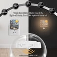 thumbnail image 4 of Yayeee LED Night Lights with Motion Detectors Auto Dusk to Dawn Light Sensors, 2 Pack, Swirling Starry Sky, 4 of 7