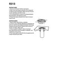 thumbnail image 2 of Westbrass Square Brass Shower Drain with Round Strainer and Crown Ring, Powder Coat White, 2 of 9