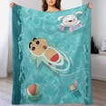 thumbnail image 3 of Crayon Shin-chan Throw Blanket Cute Flannel for Boys Girls Men Women, 3 of 7