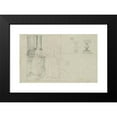thumbnail image 2 of Józef Simmler 18x13 Black Modern Framed Museum Art Print Titled - Sketch of the Composition with Three Women (1840), 2 of 5