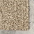 thumbnail image 4 of nuLOOM Wynn Braided Indoor/Outdoor Area Rug, 3' x 5' Oval, Tan, 4 of 4