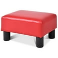 thumbnail image 4 of Costway Taburete Cuadrado con Asiento Tapizado Taburete Cuadrado Dormitorio con Cojín Suave Taburete Bajo Cuadrado con Patas, 4 of 7