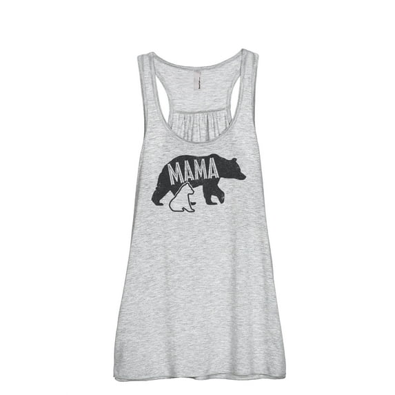 Thread Tank Mama Bear Women Sleeveless Flowy Racerback Tank Top