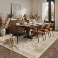 thumbnail image 6 of BERTHMEER 9'x12' Large Area Rugs for Living Room Bedroom Office Beige Vintage Non Slip Washable Farmhouse Dining Room Oriental Traditional Distressed Rugs, 6 of 9