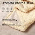 thumbnail image 3 of 1×Thick Pet Blanket Clearance! Love Blanket the Cuddly Blanket Love Blanket Blanket for Bed Couch Sofa Pet Water Bedspread Warm Soft Blanket (71 X 100） Blanket, 3 of 4