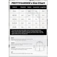 thumbnail image 6 of PRETTYGARDEN Womens Shorts Casual Summer Elastic High Waist Zipper Button Tailored Shorts Pleated Beach Vacation Outfits, 6 of 9