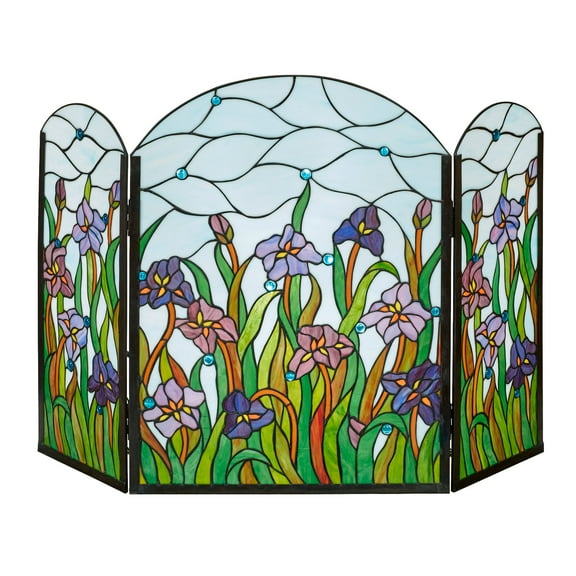 Spring Dreams Decorative Fireplace Screen Multi Bright Multi Bright
