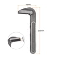 thumbnail image 2 of Uxcell Pipe Wrench Hook Jaw 24" Plumbing Wrench Replacement Jaws Carbon Steel, 2 of 5