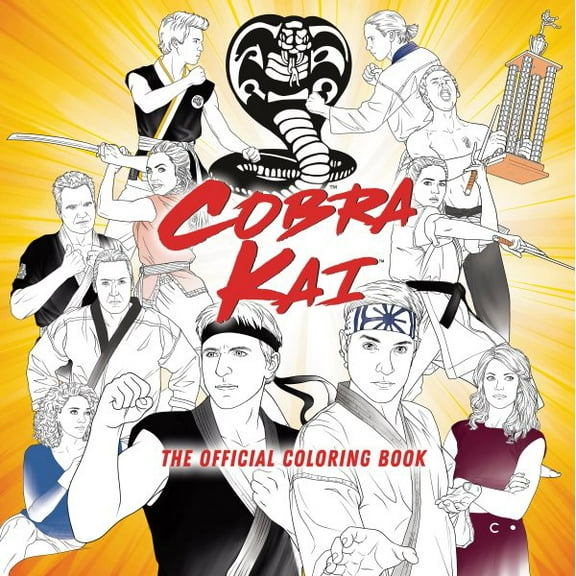 Pre-Owned Cobra Kai: The Official Coloring Book Paperback