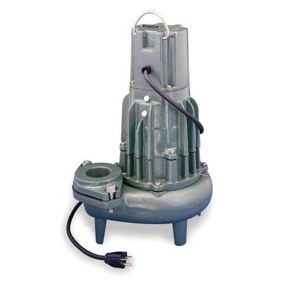 Zoeller Waste-Mate 1/2 HP 3" Manual Submersible Sewage Pump 115V 282-0002