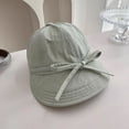 thumbnail image 1 of LinYooLi Bowtie Beige Fisherman Hat For Women, Thin Summer Quick Drying Sun Shading And Sun Protection Hat, Korean Version Versatile, Face Enhancing Small Hat Trend, 1 of 9