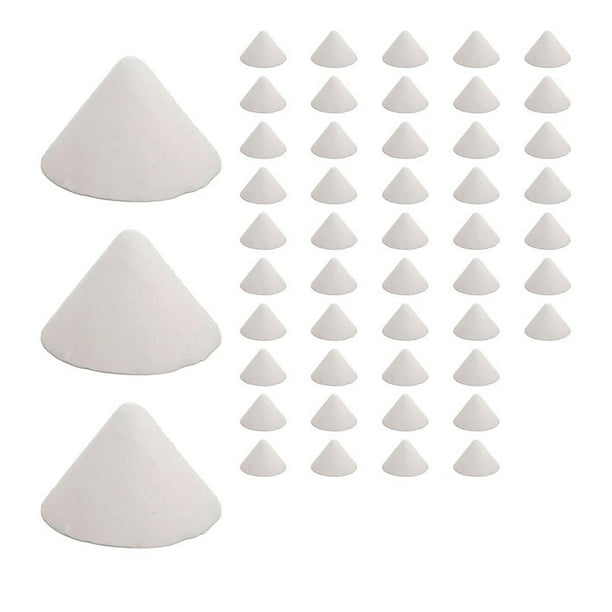 50 Clavos para Horno de Cerámica, Zancos para Horno de Cerámica, Resistentes A Altas Temperaturas Hasta 132 °C, Pernos de Cocción de Óxido de Aluminio Reutilizables.