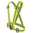 thumbnail image 3 of Unisex Reflective Vest Reflective Safety Waistcoat Reflective Stripe Vest Gear Stripes Jacket High Visibility for Outdoor Running Cycling Jogging Dog Walking at Night, 3 of 7