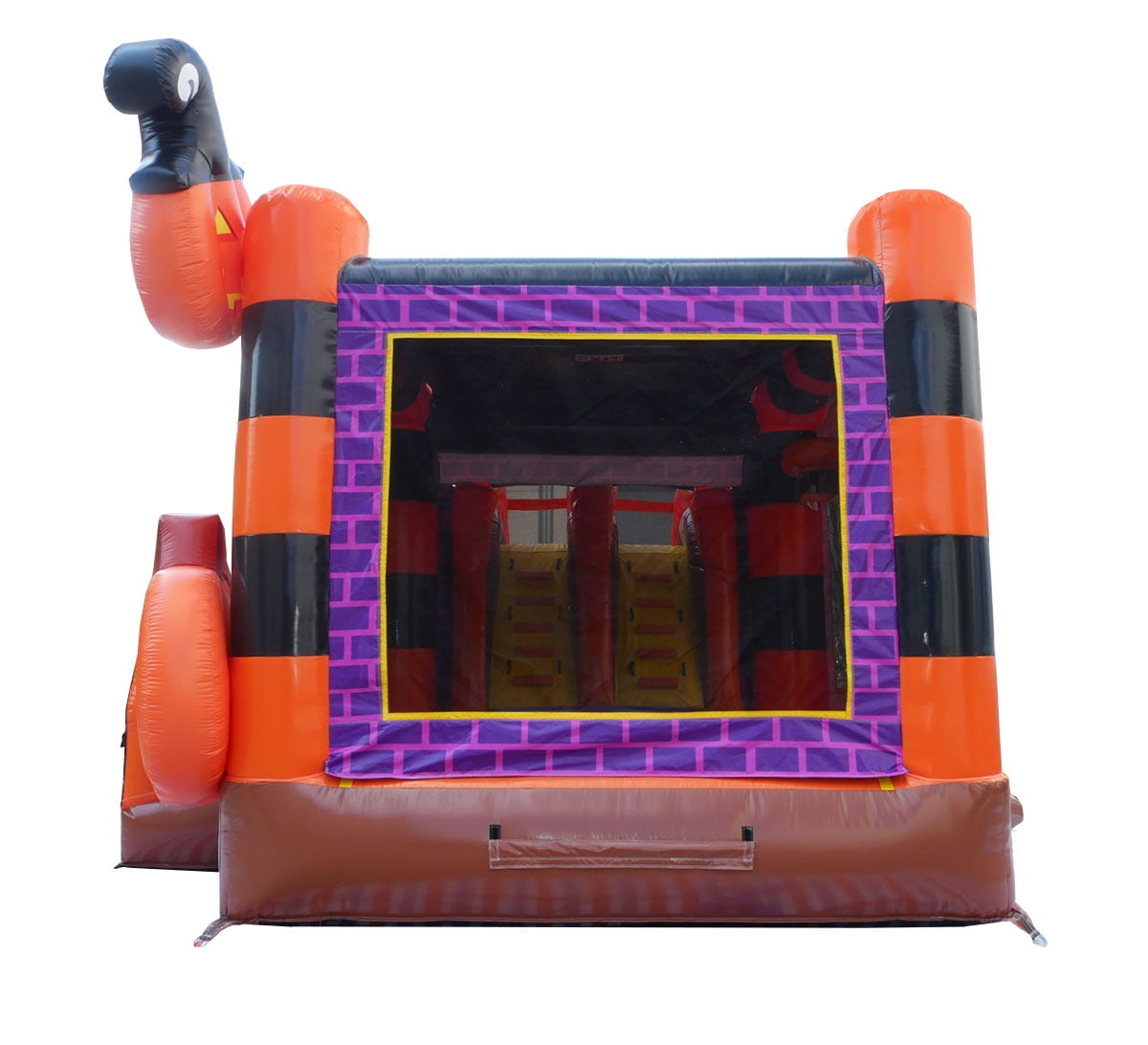TentandTable Mega Dual Lane Inflatable Water Slide Bounce House Combo with Blower, Halloween