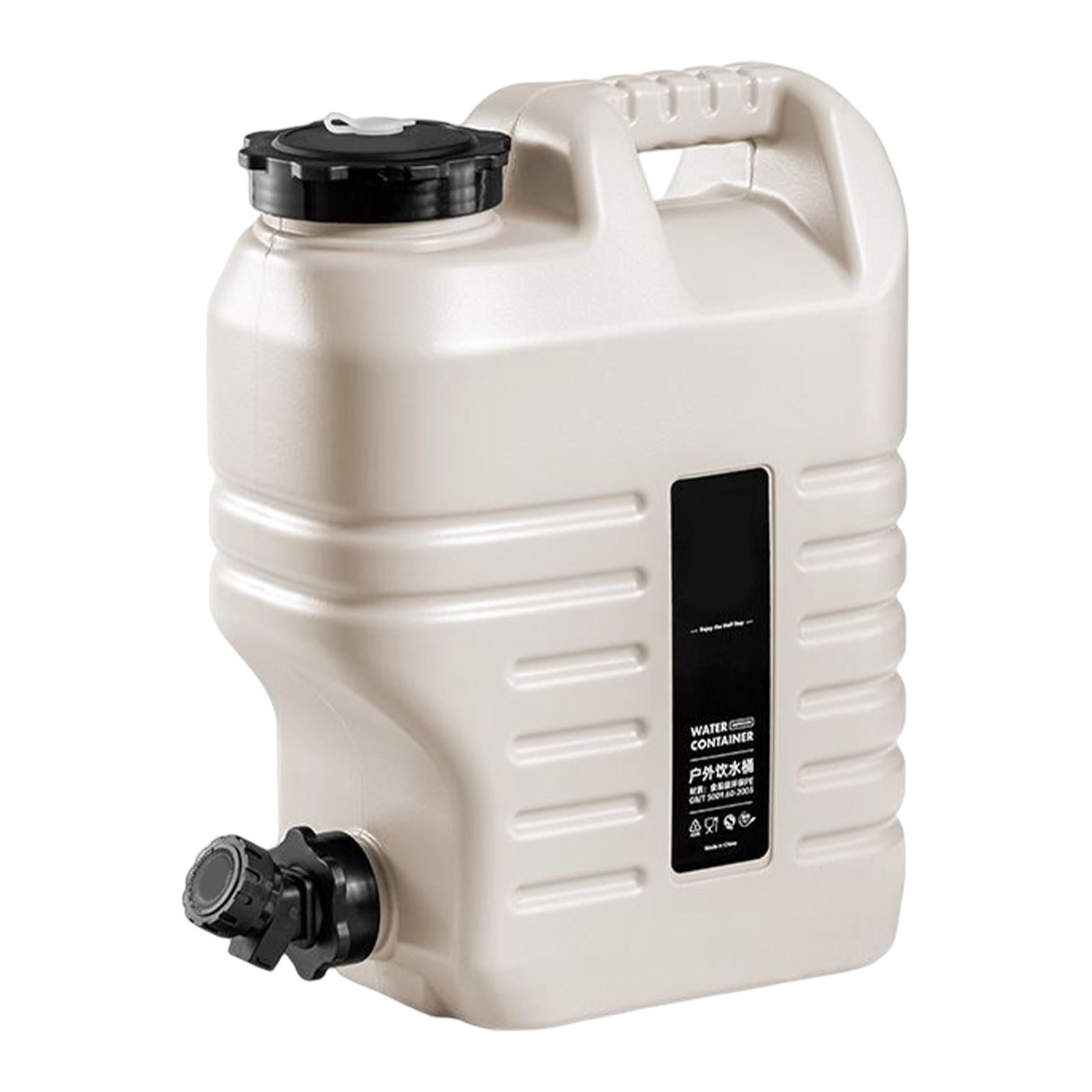 Portable Water Container with Faucet Large Capacity Water Storage