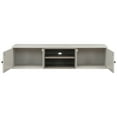 thumbnail image 5 of Aukfa Floating TV Stand for TVs up to 60" - Wall Mounted TV Shelf with Cabinets - Beige, 5 of 8