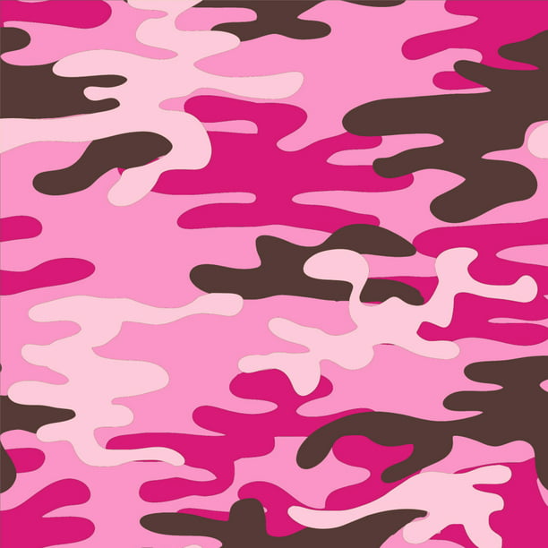 Pink Camouflage Premium Roll Gift Wrap Wrapping Paper - Walmart.com ...