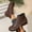 Brown, variant on Viluyesy Womens Ankle Boots, Side Zipper Round Toe Flat Heels Classic Fashion Booties Black US7