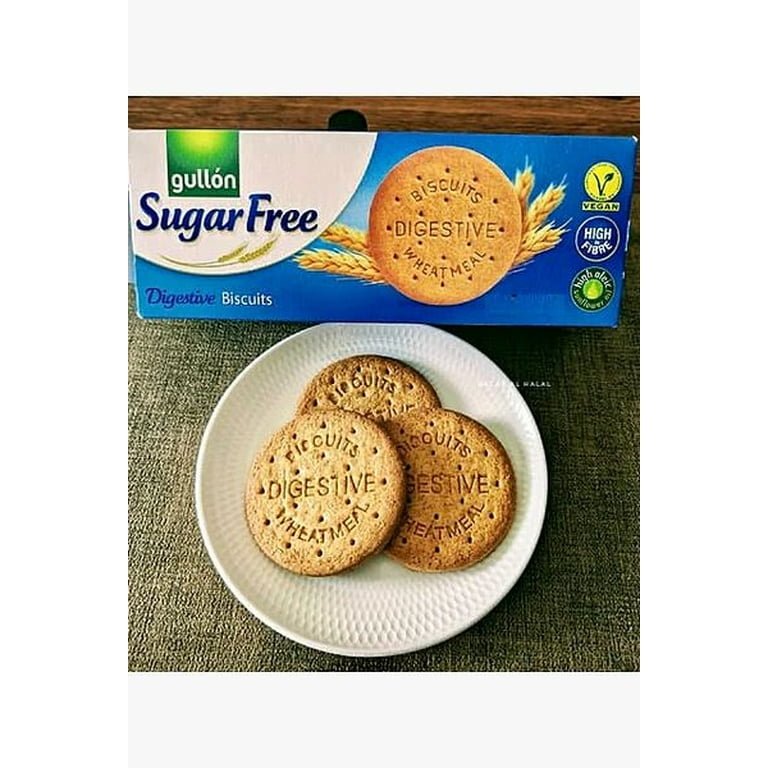 Gullon Wholemeal Digestive Biscuits with Sweeteners, High Fibre