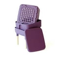 thumbnail image 3 of FCMP Outdoor Essential Living 6 Gallon Worm Composter Bin w/ 2 Trays, Plum, 3 of 8
