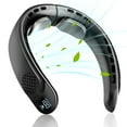 thumbnail image 1 of Ergonomic Neck Fan with 3 - Speed Cooling, 4000mAh Long - Lasting Battery, Smart Display for Outdoor/Office/Gym, 1 of 8