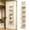 Beige, variant on Over Door Hanging Storage Organizer with Mesh Window 6 Pocket Wall Mount for Bedroom Dorm Apartment Closet Space Saving
