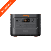 Restored Jackery HP3000AC 3062Wh Portable Power Station , 3600W LiFePO4 Battery for Home Backup, Power Outages & RV