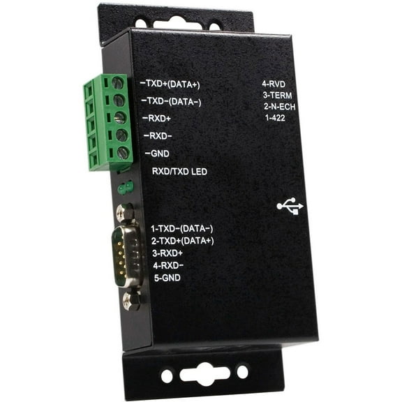 METAL INDUSTRIAL USB TO RS422 RS485 SERIAL ADAP CABLE W/ISOLATION