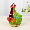 thumbnail image 3 of Decoración tonta de pollo, decoración de estatuas al aire libre de gallo de resina, esculturas artísticas divertidas para decoración de jardín, patio, animales de granja, patio, césped, 3 of 5
