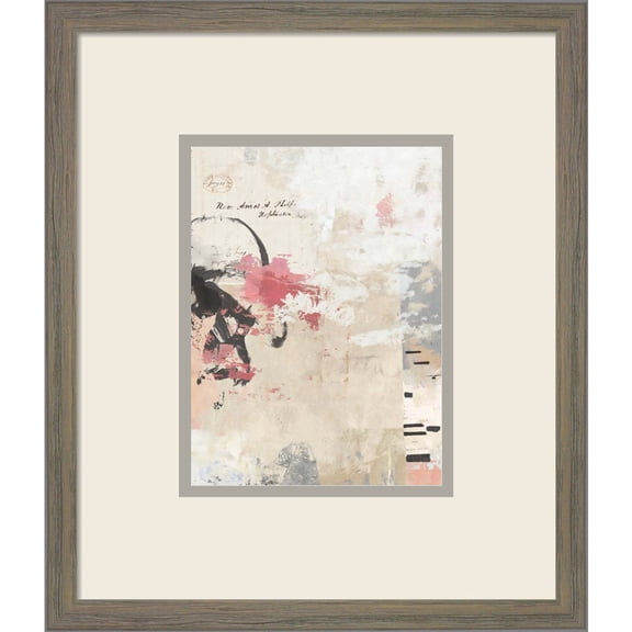 Great Art Now Torn No. 2 by Suzanne Nicoll, Framed Wall Art, 12.5W x 14.5H