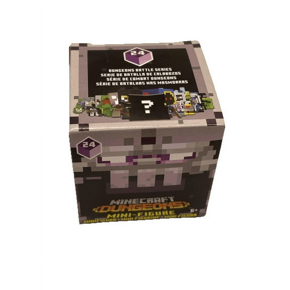 Mattel Minecraft Nether Series Action Figures, Mystery 24 Pack