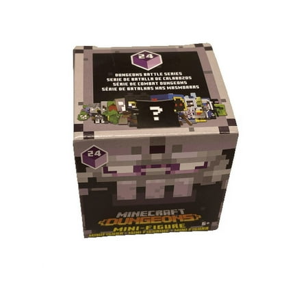 Mattel Minecraft Nether Series Action Figures, Mystery 24 Pack