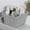 Grey, variant on Free Shipping Shopping Baskets 5.7 L Plastic Shopping Baskets With Handles Store Baskets Retail Baskets For Market Grocery Supplies Thrift Convenience Storage