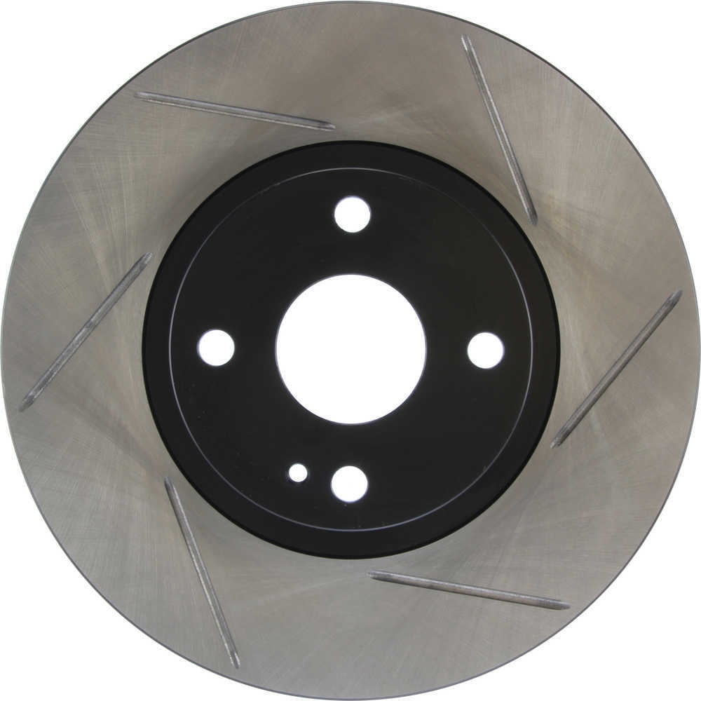 StopTech Power Slot 01-05 Mazda Miata Sport Suspension/Turbo SportStop Slotted Front Left Rotor Fits select: 2001-2005 MAZDA MX-5 MIATA