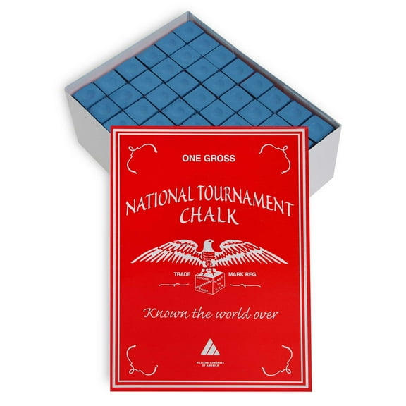 National Tournament Pool cue Billiard Premium Chalk One Gross 144 pcs