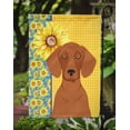 thumbnail image 3 of Summer Sunflowers Red Dachshund Flag Garden Size, 3 of 5