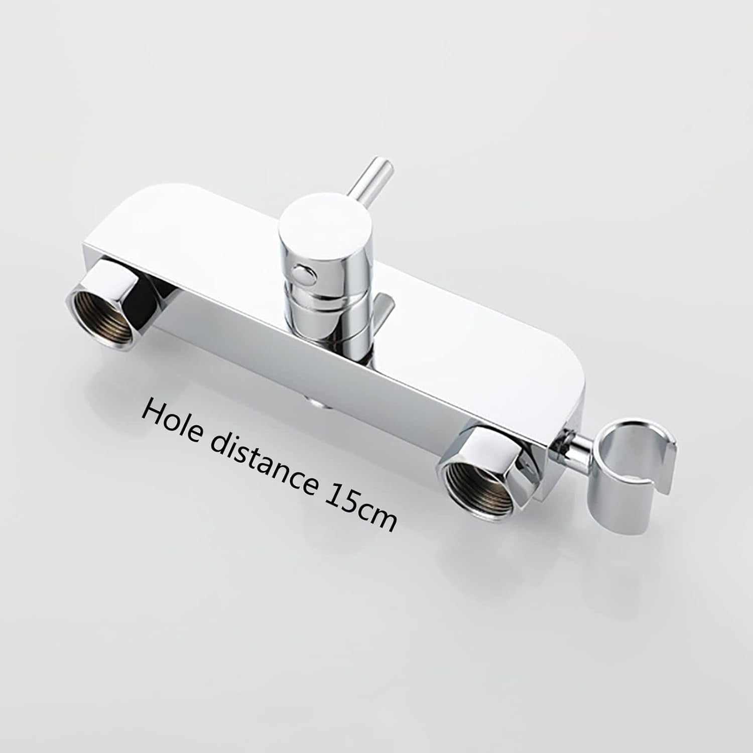 Handheld Bidet Sprayer for Toilet, Chrome Brass Bathroom Cloth Diaper Sprayer Set with Cold and Hot Water, Wall Mounted Toilet Bidet Sprayer Kit for Bathing Pets,Stainless Steel Hose