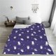 thumbnail image 5 of Balery Astronaut Rabbit Manta de Felpa Suave y Acogedora – Cobija de Franela Aterciopelada para Cama, Lavable y Cálida para Sofá, Mascotas, Transpirable-80"x60", 5 of 7