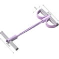thumbnail image 4 of 21 Fitness Resistance Bands-4 Tube Pedal Ankle Puller 2025 Upgrade Stretch Bands for Exercise Sit Up Exercise Equipment AB Training Auxiliary Device Workout Equipment for Women Men, 4 of 5