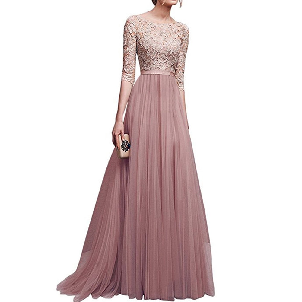 chiffon evening dress