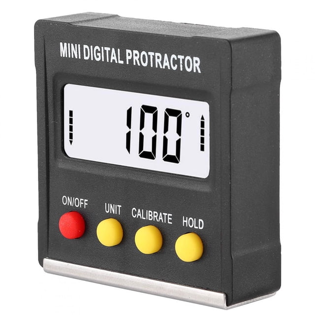 Inclinómetro De Nivel Electrónico, Transportador Digital, 2.2x2.2x0.6in Para Carpintería ANGGREK AGX2194