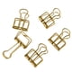 thumbnail image 4 of 5x Clips De Cola Larga Hueca Wire Binder Clips Foto De Papel Carpetas Colgantes Oro, 4 of 9