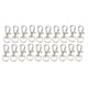 thumbnail image 1 of 20 Paquetes De Gatillo Giratorio Gancho Giratorio Broche De Presión Gancho Giratorio Giratorio De 360 ​​grados Gancho De Langosta Gancho Rápido Zulema Llavero de broche de langosta, 1 of 8