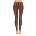 thumbnail image 1 of SUNENAT Funny Yummy Chocolate Bar Women's Stretchy Capri Leggings Yoga Running Pant 4XL, 1 of 4