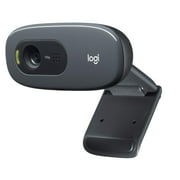 Logitech C270 Desktop or Laptop Webcam,  HD 720p Widescreen for Video Calling and Recording