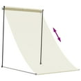 thumbnail image 6 of vidaXL Retractable Awning Cream 59.1"x59.1" Fabric and Steel, 6 of 8