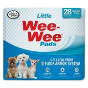 Four Paws Wee-Wee Small Dog Training Pads 28-Count Little 16.5 in X 23.5 in