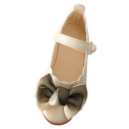 

Baby Sneakers Children Infant Kids Girls Bowknot Weave Dance Single Princess Shoes