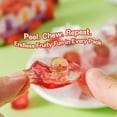 thumbnail image 3 of Peelable Animal Blind Box Double Layer Strawberry Gummies | Real Fruit Juice Natural Gelatin Halal High VC Individually Wrapped Chewy Snacks, 3 of 6